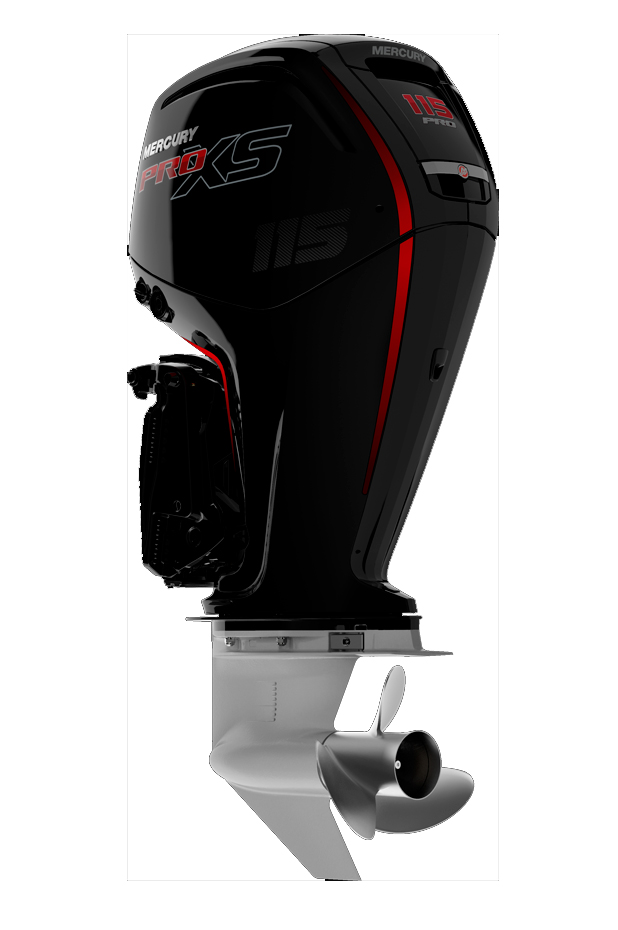 Detalhe do Motor de Popa Mercury 115 Proxs